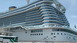 Costa Toscana cruise 🚢 Barcelona to Italy 🇮🇹part1 [upl. by Enoid]