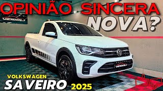 VW Saveiro 2025  O que mudou Picape aguenta o trabalho e uso diário Consumo Preço Problemas [upl. by Balmuth]