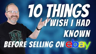 Selling Stuff Online 10 Things To Know Ebay Business for Beginners [upl. by Aerdnac]