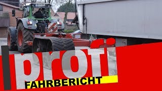 Sicher auf Kette Fliegl TransFarmer  Horsch TrailerLift  profi Fahrbericht [upl. by Ecirtal976]