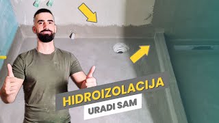 Kako sam izveo hidroizolaciju kupatila  Renoviranje salonca ep 8 [upl. by Ajnek901]