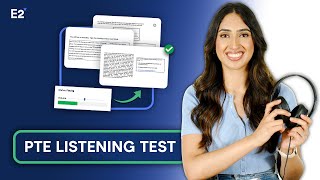 Full PTE Listening Sample Test with Answers 2024 [upl. by Gala661]