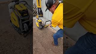 New Dewalt PowerShift Plate Compactor shorts Dewalt [upl. by Aipmylo]