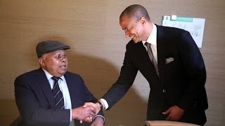 Moïse Katumbi rencontre Etienne Tshisekedi [upl. by Ttoille]