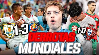 DAVOO XENEIZE REACCIONA A LAS DERROTAS MAS SORPRENDENTES DE LOS MUNDIALES [upl. by Leva896]