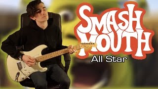 Smash Mouth  All Star Guitar amp Bass Cover w Tabs [upl. by Burta]