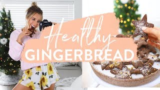 VEGAN GINGERBREAD COOKIES  Gluten Free  Paleo Recipe  Sezzy Christmas [upl. by Nalro]