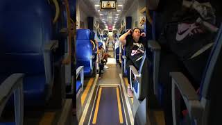 FCO airport to Roma Termini by Leonardo Express Train travel [upl. by Reinke]