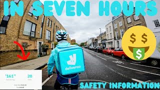 delivery driver job uk deliveroo and Uber eats food delivery [upl. by Joellyn]