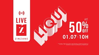 ZINZANE  LIVE Z ⚡️LIQUI até 50 OFF⚡ [upl. by Arthur]