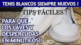 🔝 cómo blanquear tus TENIS con PERÓXIDO FÁCIL Y RÁPIDO  Dulce y Natural [upl. by Tenenbaum]