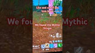 We found the Mythic Gunnars Stinger Smg fortnite Jesuslovesyou ytshort mythicweapon likeandsub [upl. by Juliet347]