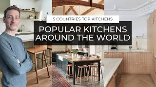 Popular Kitchens Around The World  5 Countries Top Kitchens 🌍 [upl. by Calla]