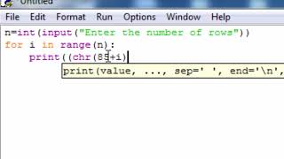 How to print ascii code in python in hindi [upl. by Pierrepont]