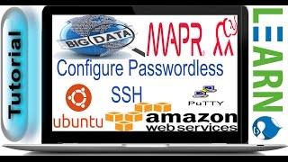 Full Big data MAPR Installation  Part 5 Configure Passwordless SSH From Master To Slave [upl. by Nirak]