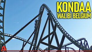 KONDAA  Walibi Belgium  NoLimits 2  Roller Coaster POV [upl. by Bultman]