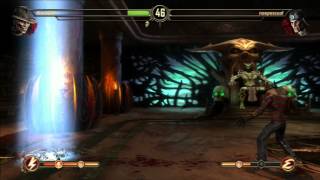 MK9  Freddy Krueger and LK9T9 vs Kabal and Nightwolf [upl. by Lerrud657]