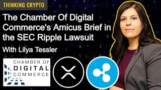 Lilya Tessler Talks Chamber of Digital Commerces Amicus Brief in the SEC Ripple XRP Lawsuit [upl. by Carine]