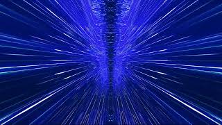 Space Abstract Blue Tunnel  VFX LIBRARY  Free Stock Footage [upl. by Nam]