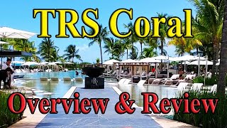 TRS CORAL REVIEW 5 star adults only allinclusive resort Playa Mujeres Cancun Mexico Palladium [upl. by Necila524]