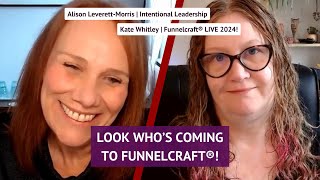 Funnelcraft® LIVE Interview with Alison LeverettMorris [upl. by Egdirdle]