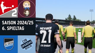 SG Union Hornhausen  CfR Spandau  6 Spieltag  2 YouTube Bundesliga 202425 [upl. by Gentilis903]