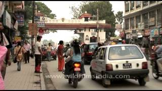 Local market of Kathmandu at New Road Gate Nepal [upl. by Ashia866]