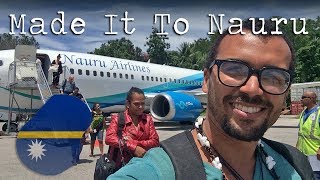 Flying Nauru Airlines  FINALLY Made it to Nauru [upl. by Ynej460]