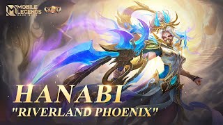 Nova Skin de Colecionador  Hanabi quotRiverland Phoenixquot  Mobile Legends Bang Bang [upl. by Enial798]