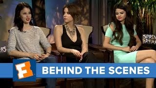 Spring Breakers Exclusive Interview  Behind The Scenes  FandangoMovies [upl. by Anaujd]