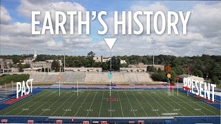 Earths Entire History Visualized On A Football Field [upl. by Inger512]