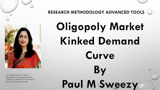 Oligopoly Market Kinked Demand Curveoligopolymarketsellerbuyer [upl. by Tally]