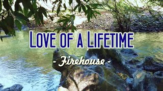 Love Of A Lifetime  KARAOKE VERSION  as popularized by Firehouse [upl. by Danice]