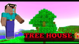 I BUILD A TREE HOUSE  MINECRAFT GAMEPLAY  2 [upl. by Sitto]