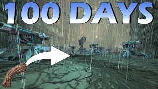 I Spent 100 DAYS On A Fibercraft Ark Server [upl. by Bozovich988]