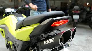 和興車業 HONDA GROM MSX125SF TST TOCE TSLASH排氣管 聲音檔 [upl. by Naget532]