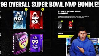 99 OVERALL SUPER BOWL MVP BUNDLE IS IT WORTH 100 [upl. by Yevette830]