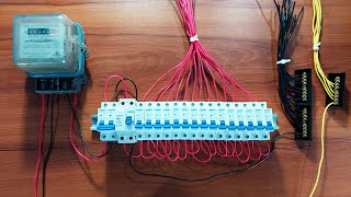 complete distribution db box connection [upl. by Nalyr828]