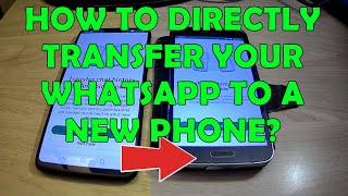 How To Transfer WhatsApp Directly To Another Phone without using the Cloud [upl. by Becket]