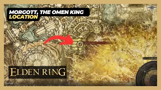 Morgott The Omen King Altus Plateau Erdtree Sanctuary Boss Location  Elden Ring [upl. by Rodolphe630]