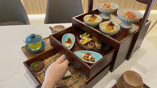 Japanese High Tea at Boyutei  Singapore High Tea [upl. by Derfnam427]