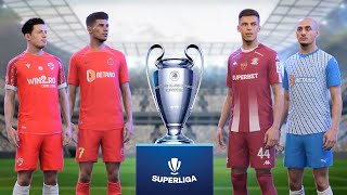 Champions League dar au voie doar echipe din România 😱 Experiment FIFA 23 [upl. by Lough]