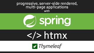 HTMX and Spring Boot [upl. by Osrick786]