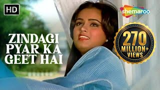 Zindagi Pyar Ka Geet Hai  Lata M  Rajesh Khanna  Souten  HD [upl. by Ki]