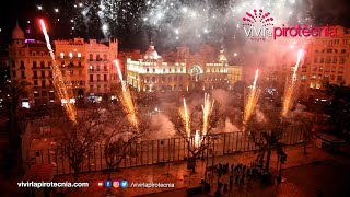 Fallas de Valencia 2023 Castillo de Fuegos Artificiales Cabalgata del Ninot Pirotecnia Gironina [upl. by Flss]