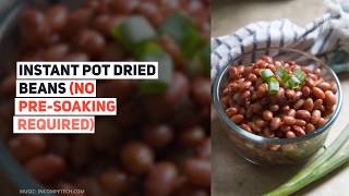 Instant Pot Dried Beans No PreSoaking Required [upl. by Pooh]