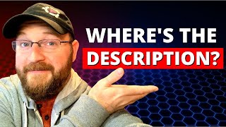 How To View Description On YouTube [upl. by Ettenom641]