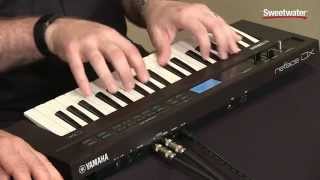 Yamaha Reface DX Synthesizer Demo by Sweetwater [upl. by Acinemod]