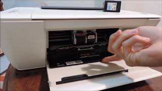 Como TROCAR CARTUCHO de impressora HP Deskjet 1516 [upl. by Ecinue]