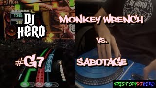 DJ Hero  Monkey Wrench vs Sabotage 100 FC Expert [upl. by Colson]